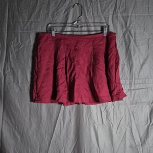 a new day Women's Mini Skirt in Deep Red
